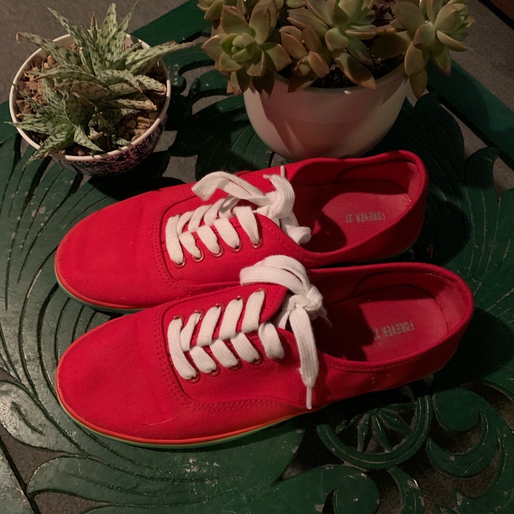 Forever 21 Rainbow Flats